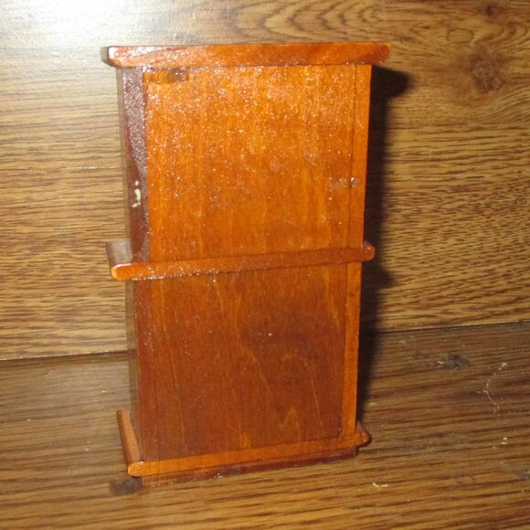 Dollhouse Furniture 7 piece set of Living Room Furniture mostly Wooden Set 1 - Picture 6 of 12